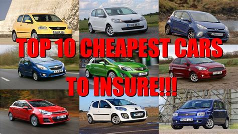 what used cars are cheapest to insure
